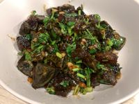 香菜皮蛋