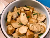 麻油涼拌素雞
