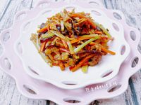 黑楜椒炒豬肉絲（簡單）
