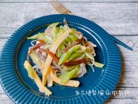【低蛋白】四季豆炒粉絲
