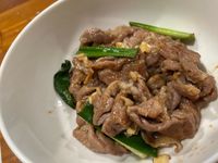 蔥爆豬肉