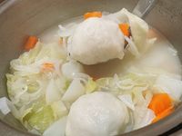 蘿蔔蔬菜丸子湯