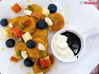 無麩質香蕉鬆餅｜Vitamix調理機