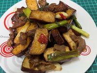 豆乾炒肉絲