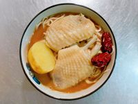 洋芋麻油雞