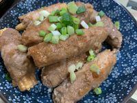 玉米筍肉卷