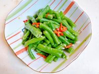 涼拌長豆(五辛素)