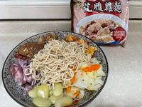 花雕雞麵餐