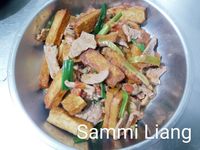 茄汁豆干肉片