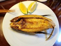 簡單烤飛魚