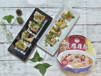 [台酒泡麵]花雕雞蔬菜三色蛋