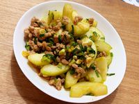 肉末燒黃瓜