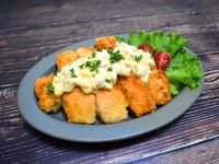 塔塔醬香酥鮭魚