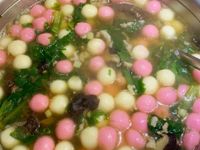 客家鹹湯圓