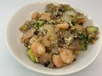 低碳 低GI食譜|蝦仁蛋炒飯|低GI炒飯