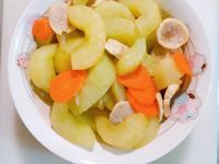 大黃瓜炒貢丸