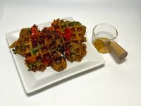 生酮食譜|熱壓番茄塔香吐司|生酮麵包