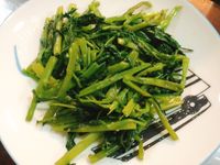 沙茶炒空心菜