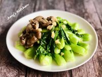 青江菜炒菇 / 擺盤分享
