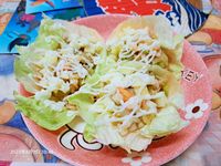蘋果生菜蝦鬆