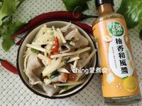 5分鐘上菜-涼拌蘋果絲豚肉