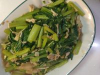 珊瑚菇炒油菜