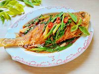 塔香醬燒黃魚