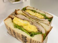青醬烤雞三明治｜愛妻露營料理