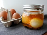 醋漬水煮蛋Pickled eggs