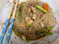 粉絲舞菇好吃