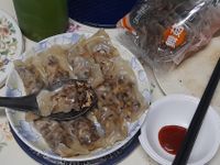 舞菇素餛飩煎