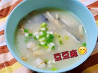 虱目魚皮粥
