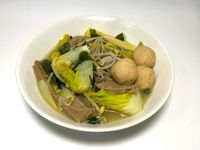 生酮食譜|蔬菜丸子模瘦湯麵