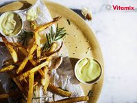 西班牙蒜香蛋黃醬｜Vitamix調理機