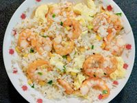 蝦仁蛋炒飯(二)