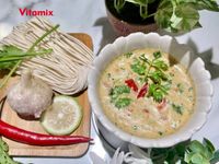 香菜蒜泥搗搗醬｜Vitamix調理機