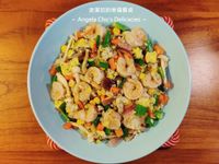 🌺蝦仁蔬菜蛋炒飯🌺