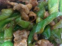 蘋果醬青椒炒肉