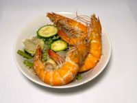 生酮食譜|櫛瓜鮮蝦燉飯