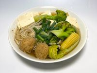 生酮食譜|韓式豆腐丸子湯