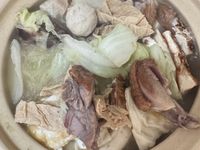 白菜烤鴨粉絲鍋