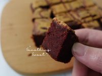 【純素無油】天然紅絲絨布朗尼