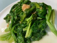 冬菜炒茼蒿