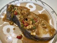 豆腐乳蒸鱈魚