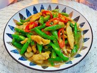醜豆炒雞胸