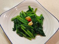 辣炒菠菜
