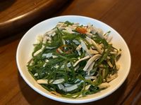 豆乾絲炒水蓮