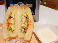田園蔬食三明治｜Vitamix調理機