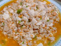 蔬菜絞肉豆腐
