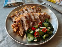 蒜香椒鹽炸肉